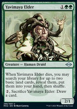 Yavimaya Elder (V.1) - Modern Horizons 2 (Uncommon) [MH2-288] Main image