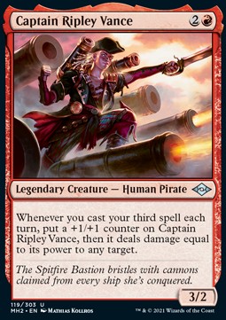 Captain Ripley Vance - Modern Horizons 2 (Uncommon) [MH2-119] Hauptbild