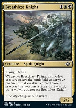 Breathless Knight - Modern Horizons 2 (Common) [MH2-187] Immagine principale del prodotto