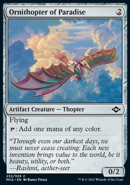 Ornithopter of Paradise - Modern Horizons 2 (Common) [MH2-232] Hover Image