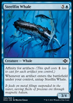 Steelfin Whale - Modern Horizons 2 (Common) [MH2-65] Main image