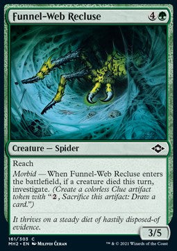 Funnel-Web Recluse - Modern Horizons 2 (Common) [MH2-161] Hover Image