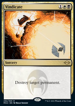 Vindicate (V.1) - Modern Horizons 2 (Rare) [MH2-294]