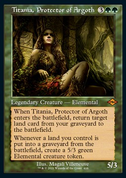 Titania, Protector of Argoth (V.2) - Modern Horizons 2: Extras (Mythic) [XMH2-416] Hauptbild