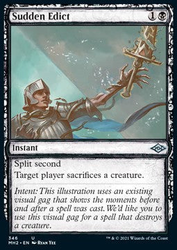 Sudden Edict - Modern Horizons 2: Extras (Uncommon) [XMH2-346] Main image