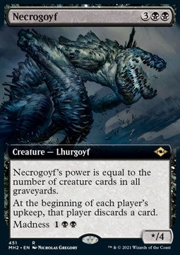 Necrogoyf (V.3) - Modern Horizons 2: Extras (Rare) [XMH2-451] Main image