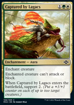 Captured by Lagacs - Modern Horizons 2 (Common) [MH2-188] Hover Image