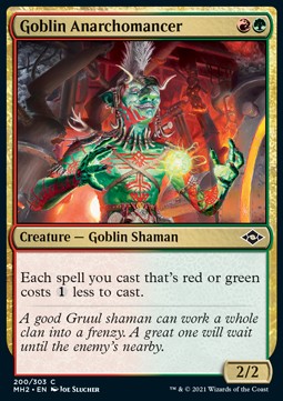 Goblin Anarchomancer - Modern Horizons 2 (Common) [MH2-200] Hover Image
