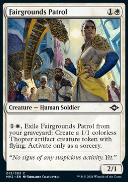 Fairgrounds Patrol - Modern Horizons 2 (Common) [MH2-13] Main image