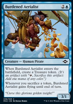 Burdened Aerialist - Modern Horizons 2 (Common) [MH2-38] Main image