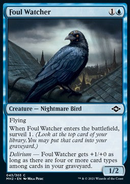 Foul Watcher - Modern Horizons 2 (Common) [MH2-43] Hauptbild