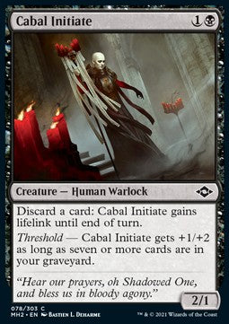 Cabal Initiate - Modern Horizons 2 (Common) [MH2-78] Hauptbild