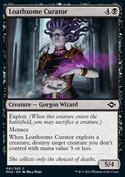 Loathsome Curator - Modern Horizons 2 (Common) [MH2-91] Hover Image