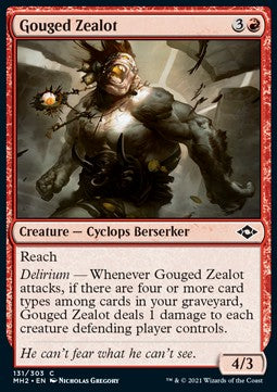 Gouged Zealot - Modern Horizons 2 (Common) [MH2-131] Immagine principale del prodotto