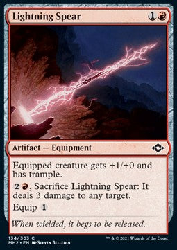 Lightning Spear - Modern Horizons 2 (Common) [MH2-134] Immagine principale del prodotto
