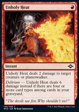 Unholy Heat - Modern Horizons 2 (Common) [MH2-145] Immagine principale del prodotto