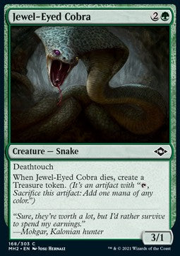 Jewel-Eyed Cobra - Modern Horizons 2 (Common) [MH2-168] Immagine principale del prodotto