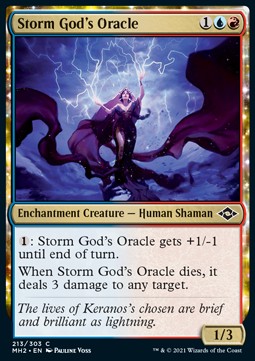 Storm God's Oracle - Modern Horizons 2 (Common) [MH2-213] Immagine principale del prodotto