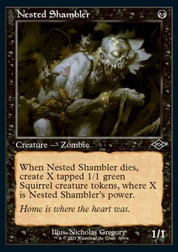 Nested Shambler (V.1) - Modern Horizons 2: Extras (Common) [XMH2-399] Main image