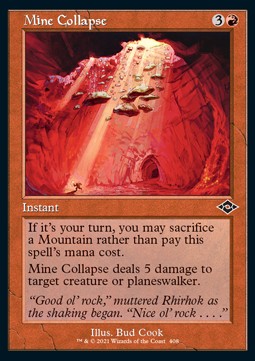 Mine Collapse (V.1) - Modern Horizons 2: Extras (Common) [XMH2-408] Hauptbild