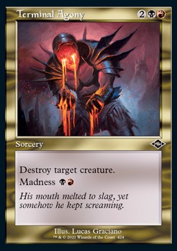Terminal Agony (V.1) - Modern Horizons 2: Extras (Common) [XMH2-424] Hauptbild