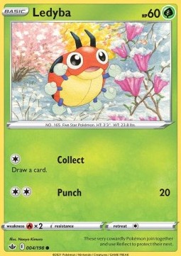 Ledyba - Chilling Reign (Common) [CRE-004] Main image
