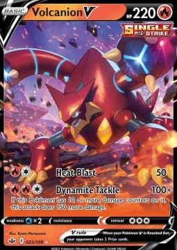 Volcanion V - Chilling Reign (Ultra Rare) [CRE-025] Hauptbild
