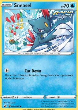 Sneasel - Chilling Reign (Common) [CRE-030] Hover Image