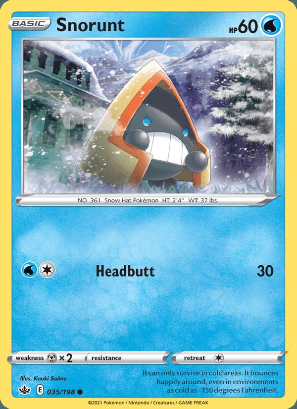 Snorunt - Chilling Reign (Common) [CRE-035] Immagine principale del prodotto