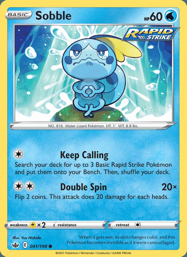 Sobble - Chilling Reign (Common) [CRE-041] Immagine principale del prodotto