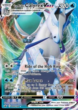 Ice Rider Calyrex VMAX - Chilling Reign (Ultra Rare) [CRE-046] Hover Image