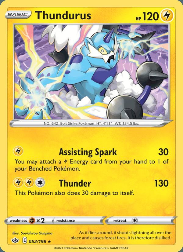 Thundurus - Chilling Reign (Holo Rare) [CRE-052] Immagine principale del prodotto
