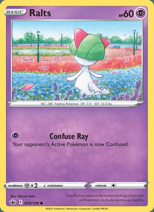 Ralts - Chilling Reign (Common) [CRE-059] Immagine principale del prodotto
