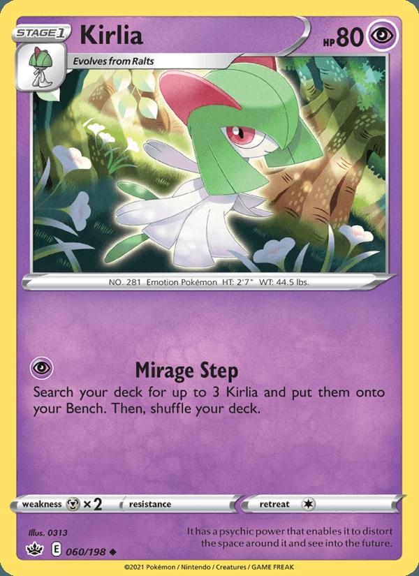 Kirlia - Chilling Reign (Uncommon) [CRE-060] Hoofdafbeelding