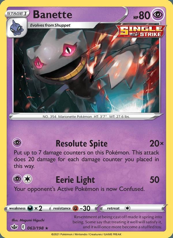 Banette - Chilling Reign (Rare) [CRE-063] Immagine principale del prodotto
