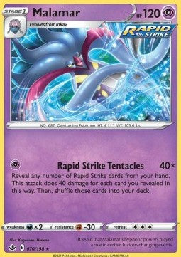 Malamar - Chilling Reign (Rare) [CRE-070] Hover Image