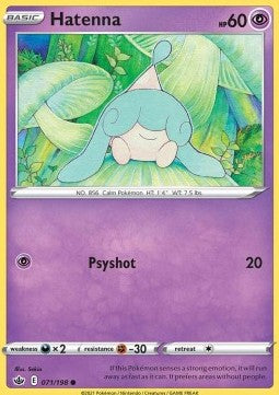 Hatenna - Chilling Reign (Common) [CRE-071] Hover Image