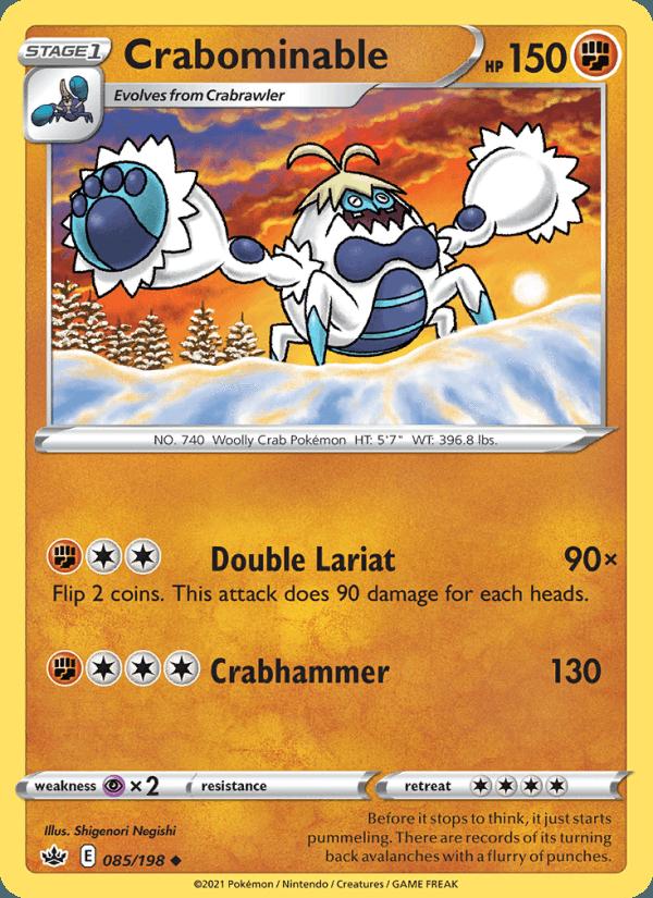 Crabominable - Chilling Reign (Uncommon) [CRE-085] Immagine principale del prodotto