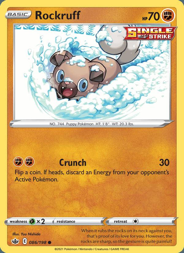 Rockruff - Chilling Reign (Common) [CRE-086] Main image