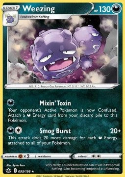 Weezing - Chilling Reign (Rare) [CRE-095] Immagine principale del prodotto