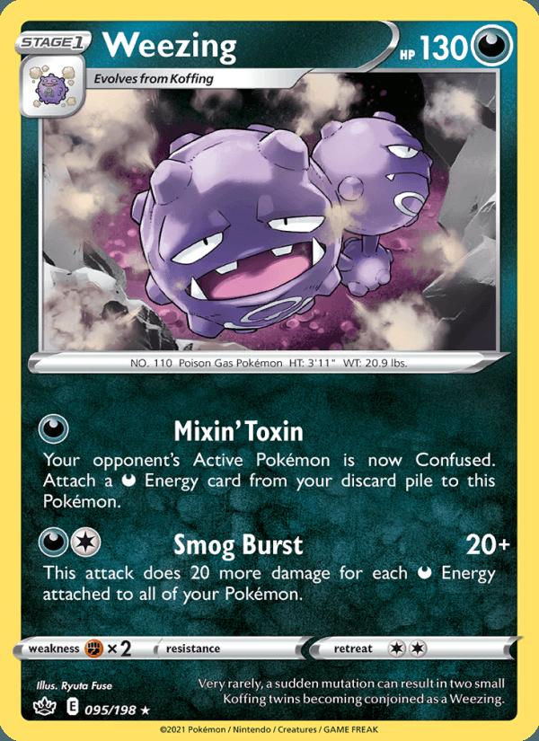 Weezing - Chilling Reign (Rare) [CRE-095] Hoofdafbeelding
