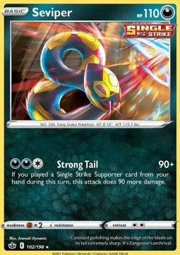 Seviper - Chilling Reign (Rare) [CRE-102] Hover Image
