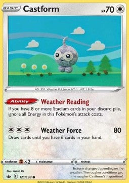 Castform - Chilling Reign (Common) [CRE-121] Hover Image