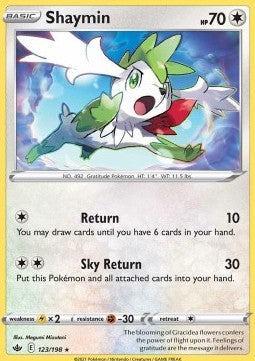 Shaymin - Chilling Reign (Holo Rare) [CRE-123] Hover Image