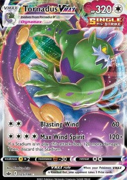 Tornadus VMAX - Chilling Reign (Ultra Rare) [CRE-125] Hover Image