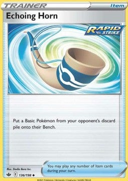 Echoing Horn - Chilling Reign (Uncommon) [CRE-136] Hover Image