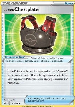 Galarian Chestplate - Chilling Reign (Uncommon) [CRE-141] Hauptbild
