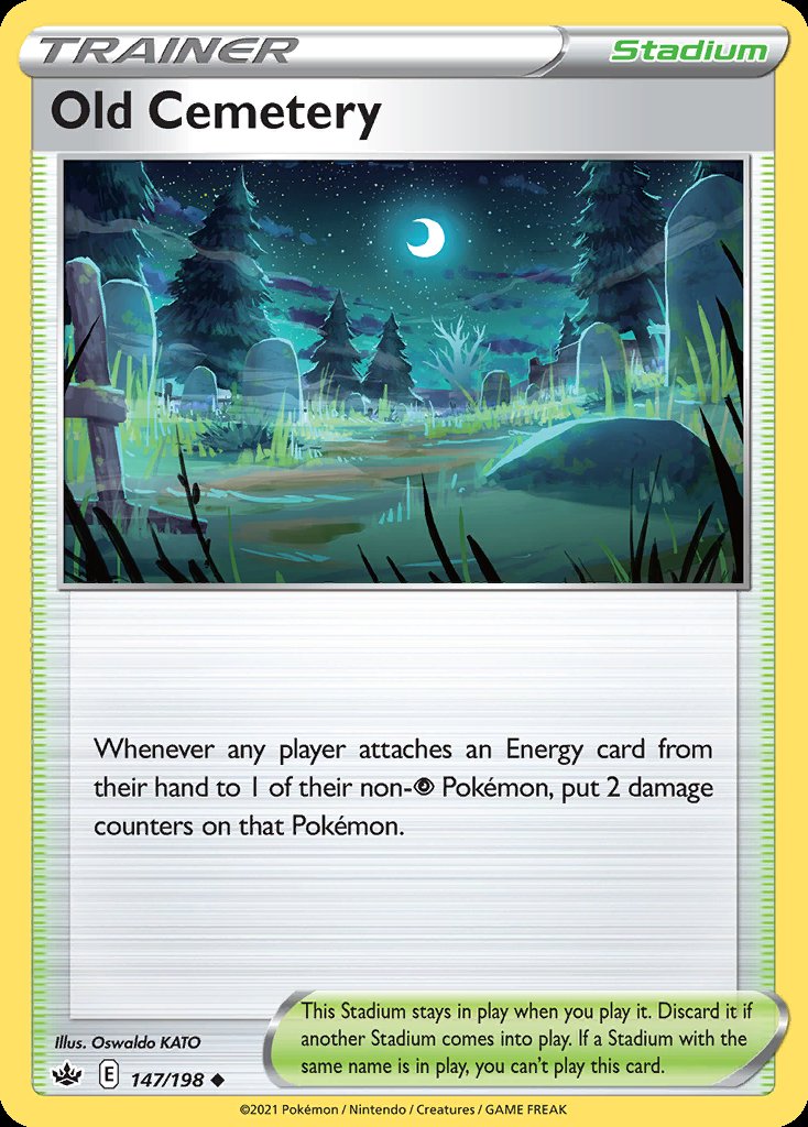 Old Cemetery - Chilling Reign (Uncommon) [CRE-147] Immagine principale del prodotto