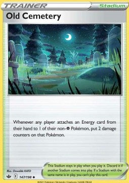 Old Cemetery - Chilling Reign (Uncommon) [CRE-147] Hover Image