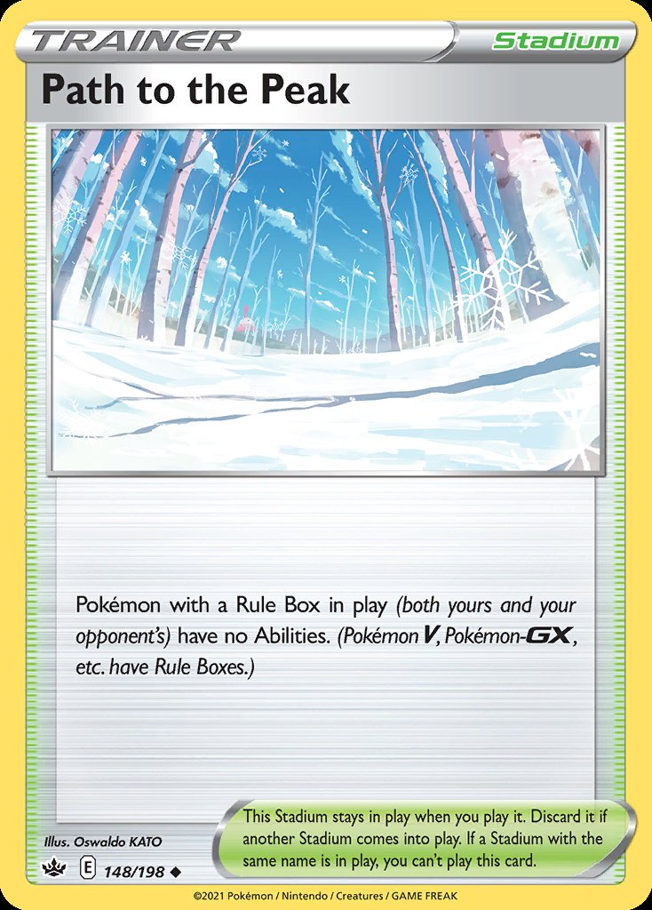 Path to the Peak - Chilling Reign (Uncommon) [CRE-148] Immagine principale del prodotto